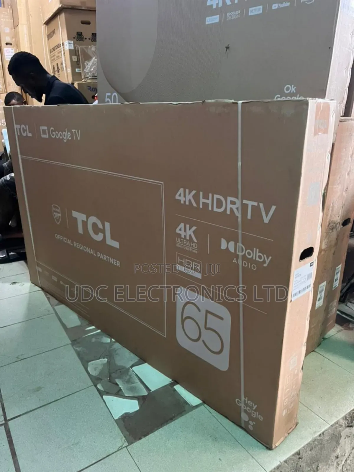 Original TCL 65" Inches Frameless Google Television