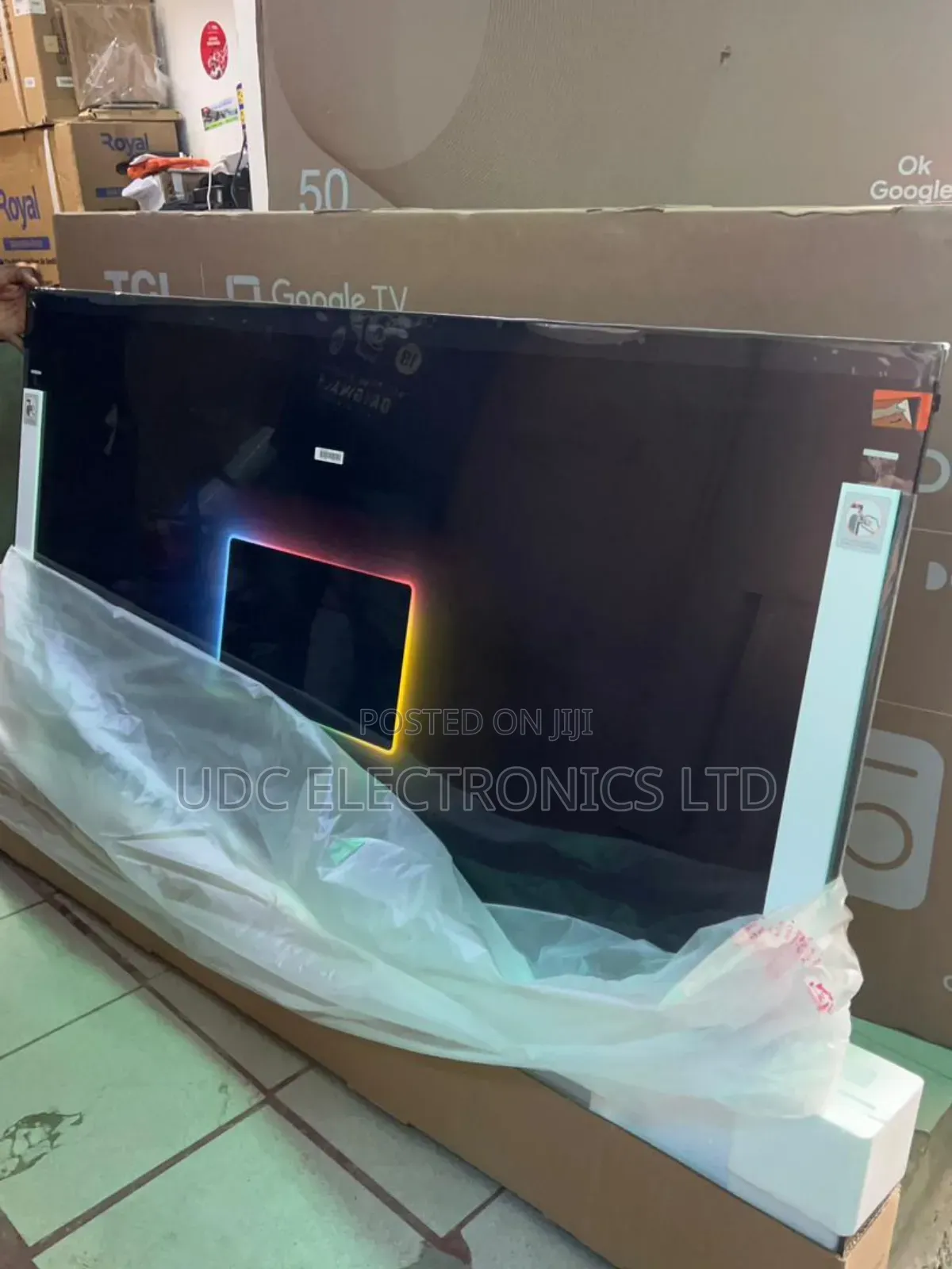 Original TCL 65" Inches Frameless Google Television
