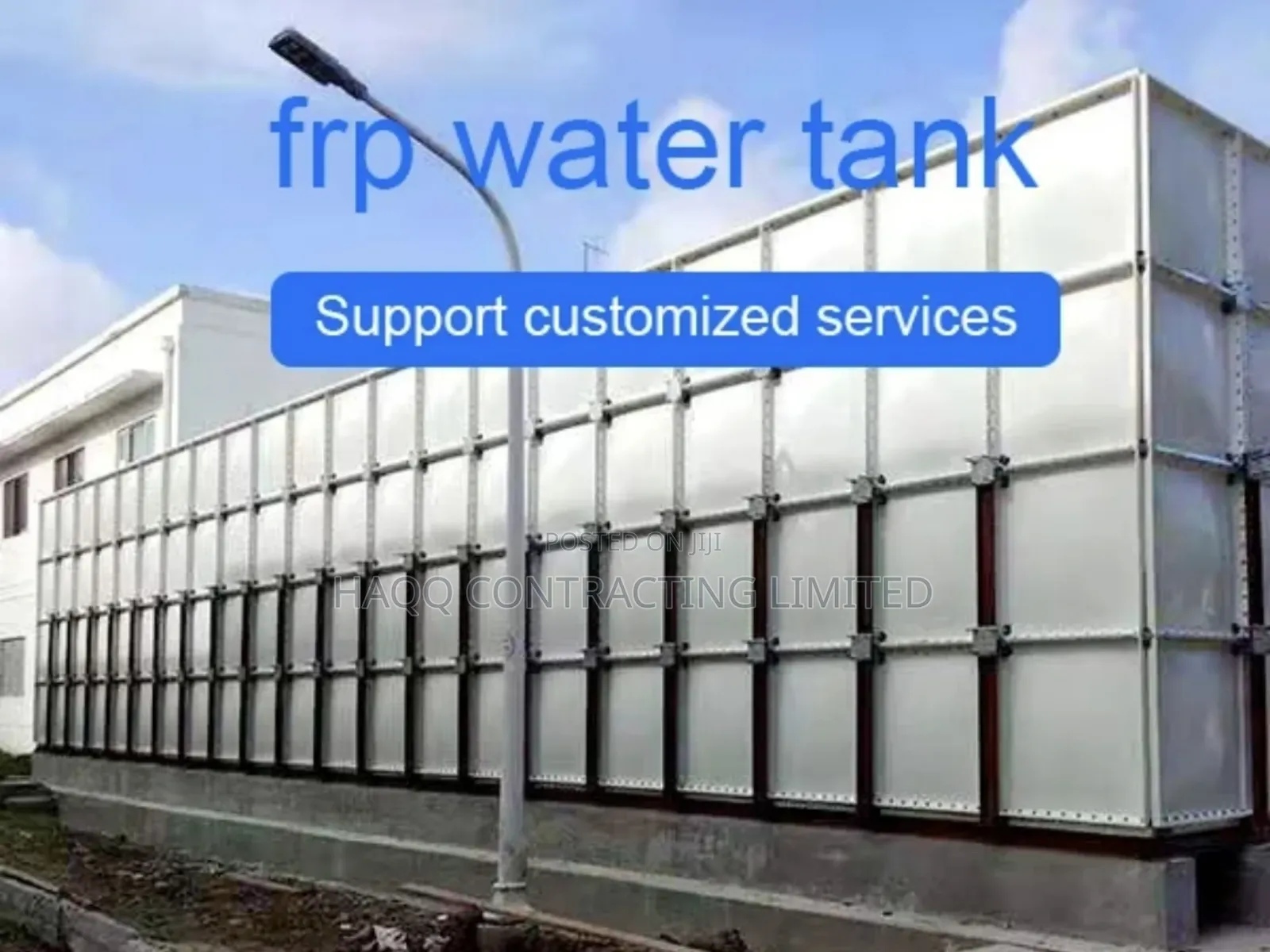FRP/GRP/SMC Panel Water Storage Tank