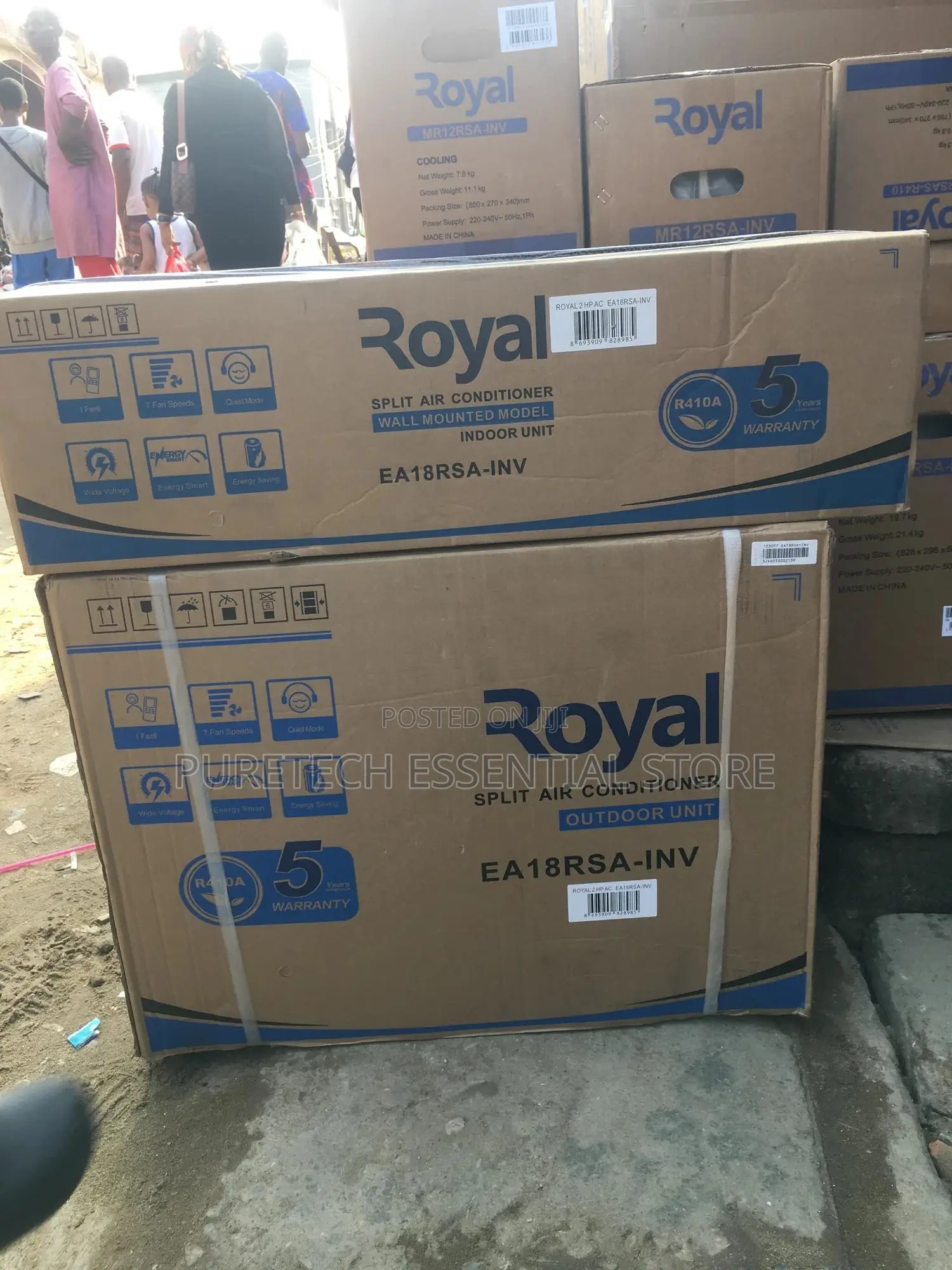 Royal 2hp Inverter Ac Split Unit