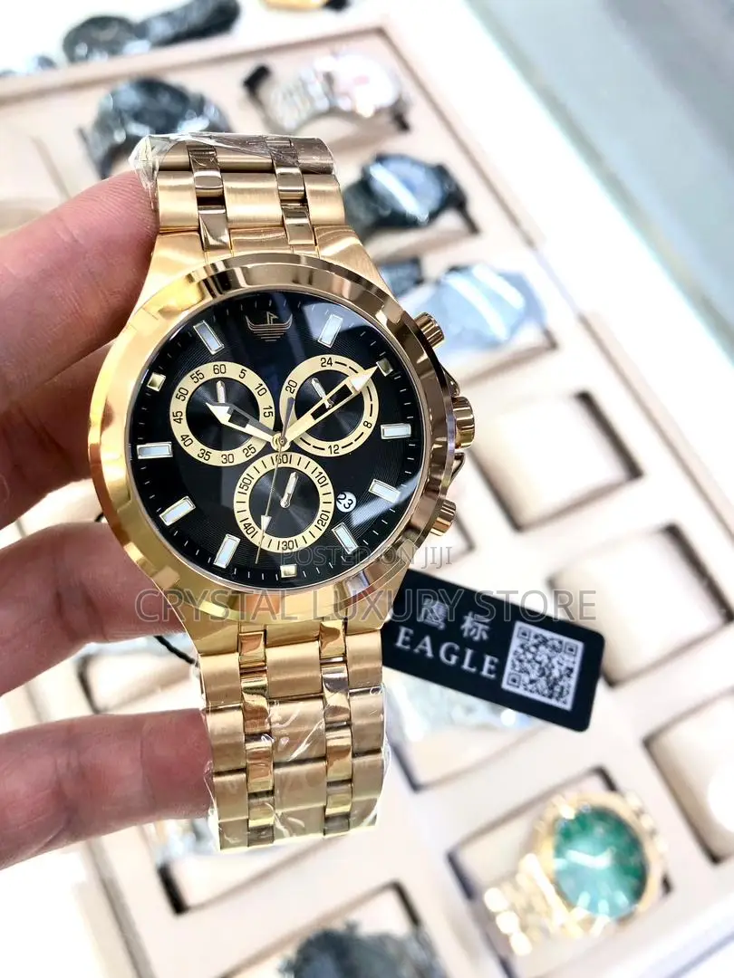 Eagle Quality Luxury Men Chain Wristwatch