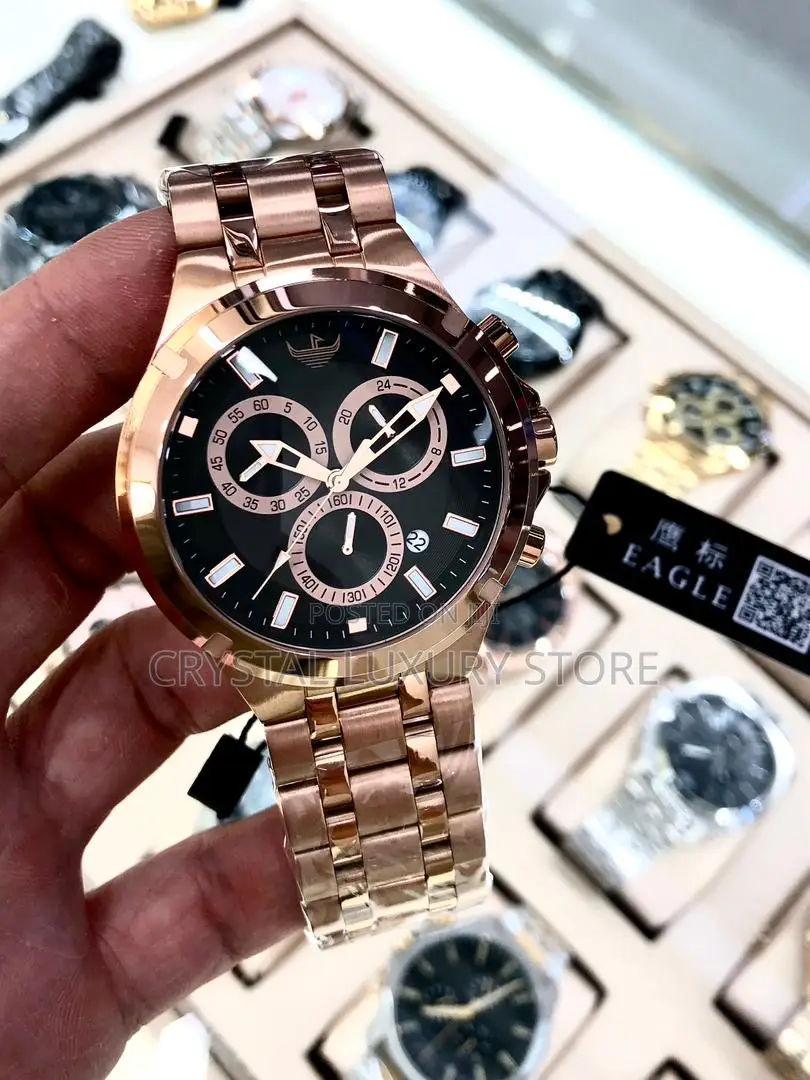 Eagle Quality Luxury Men Chain Wristwatch