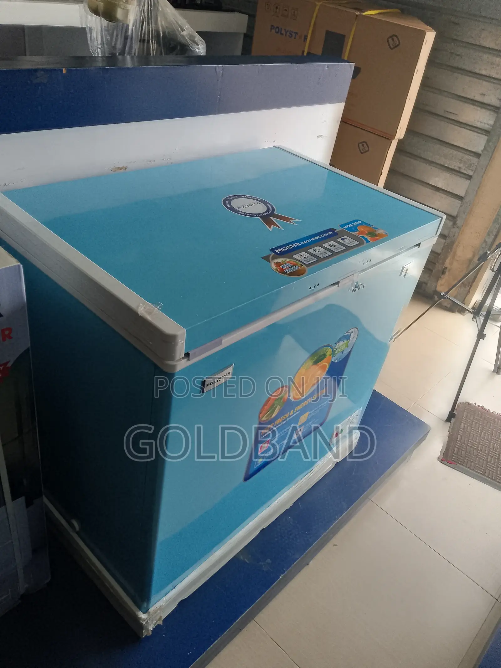 New Affordable Polystar Chest Freezer "Pv-Cf322blu"