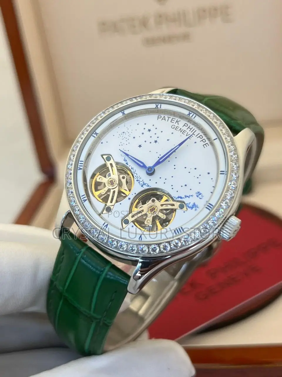 Patek Philippe Quality Luxury Automatic Engine Wristwatch