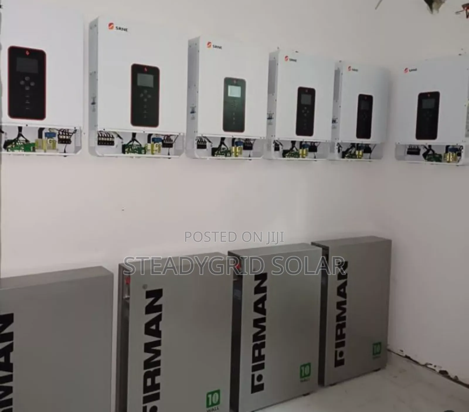 Highly Efficient Srne 60kva/80kwh Solar Energy Installation.