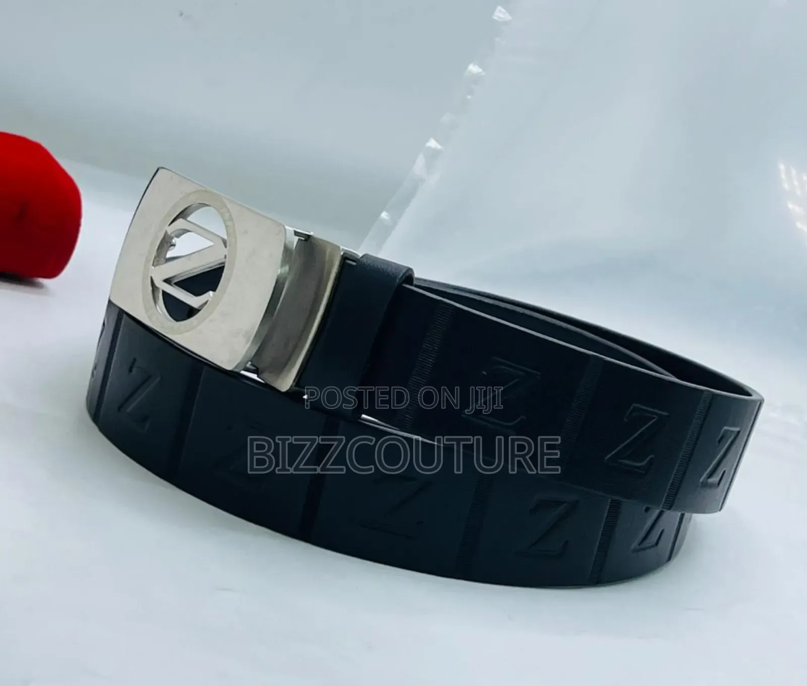 Original Zegna Leather Belts Available in Store