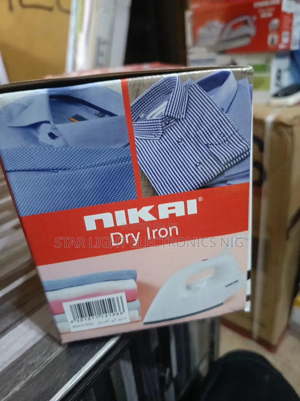 Nikai Dry Iron White Colour