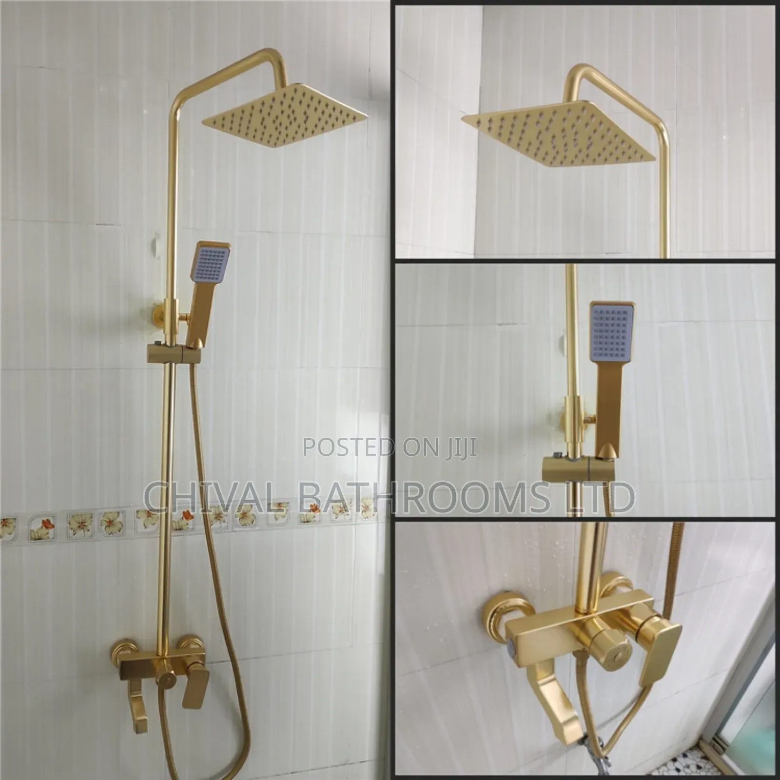 Brimix Gold Showe Mixer 