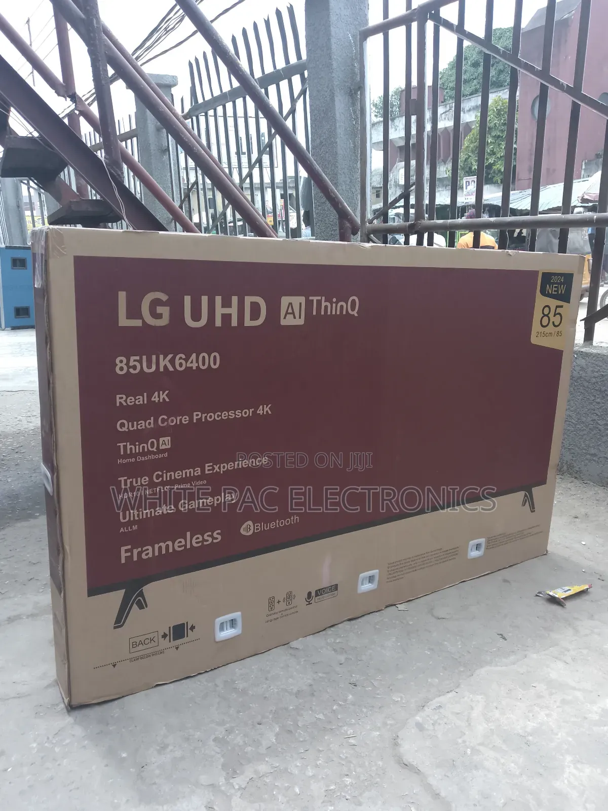 2025 Original>Lg 85"Inch Uhd Android Smart Tv>Netflix +Mount