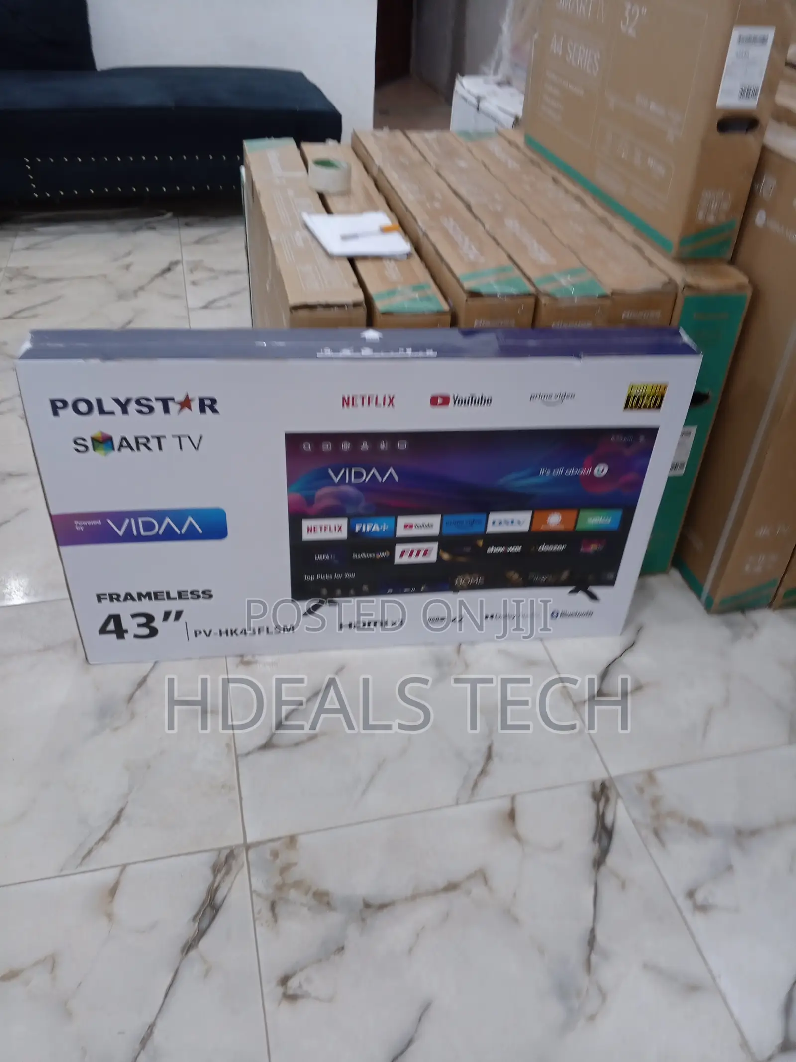 43 Inches Smart Television - Polystar
