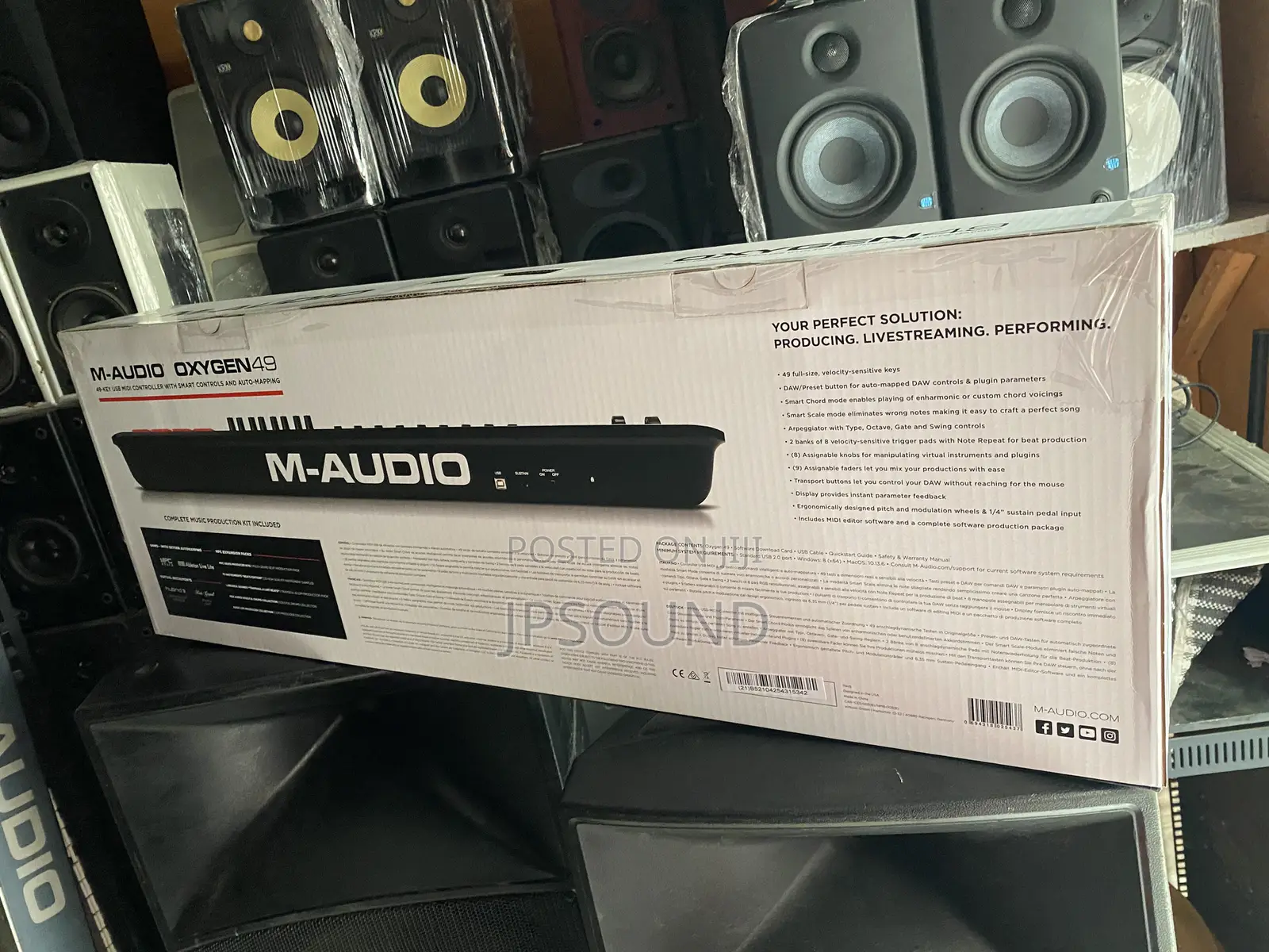M Audio Oxygen 49 Midi Keyboard