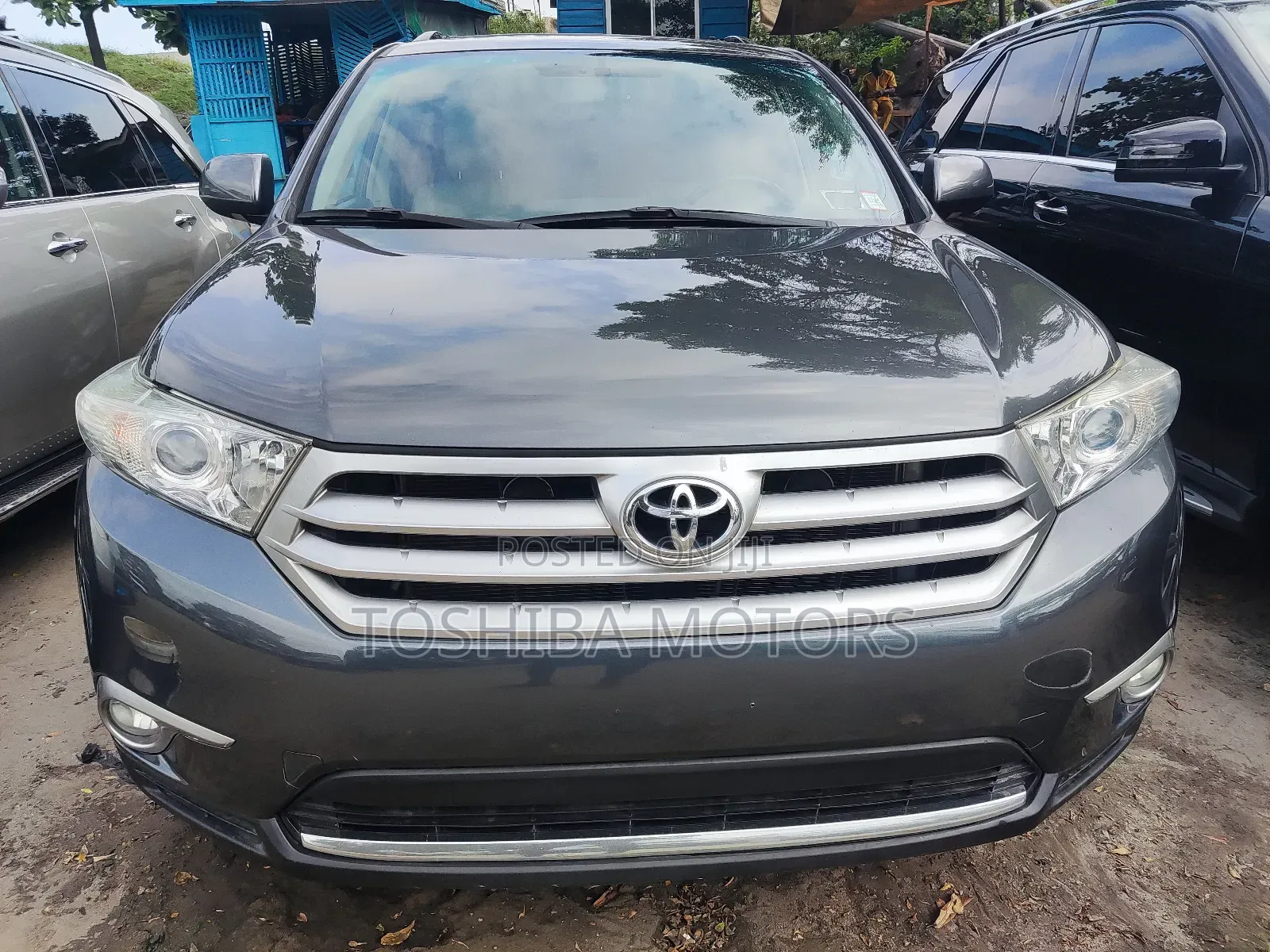 Toyota Highlander Limited 3.5l 4WD 2013 Gray