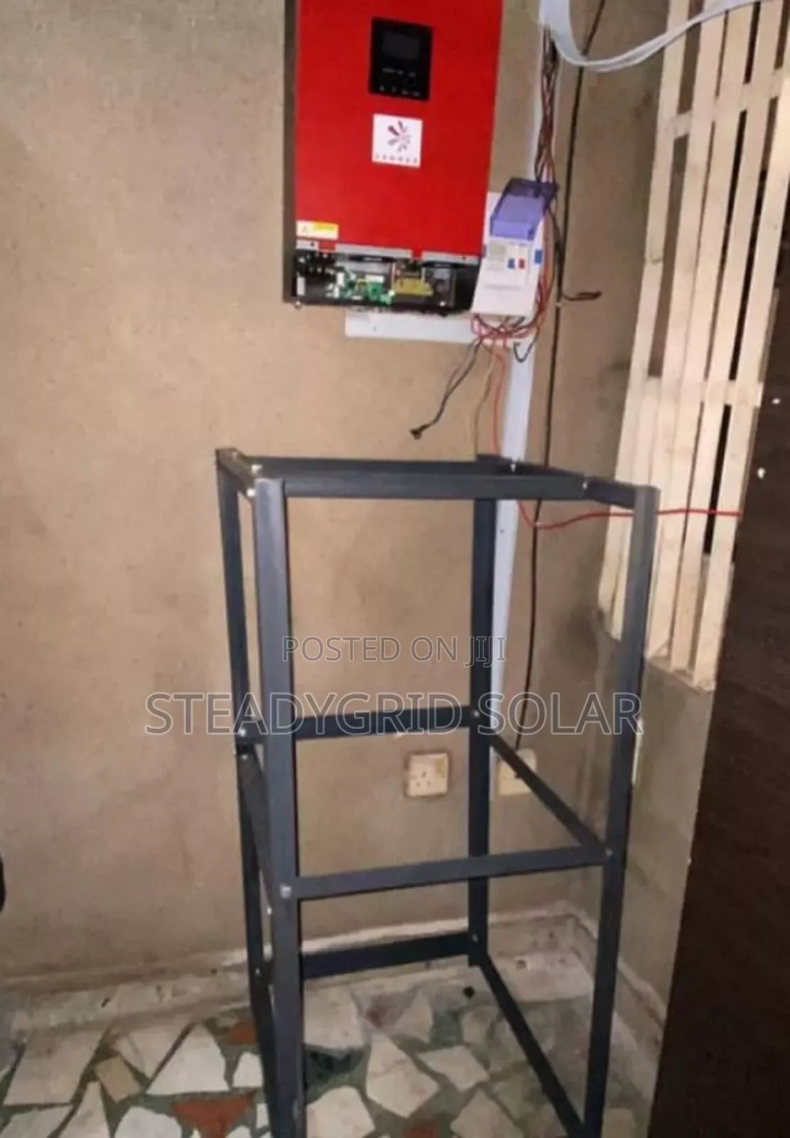 5kva/48v Solar Hybrid Inverter Setup With Powerful Backup 