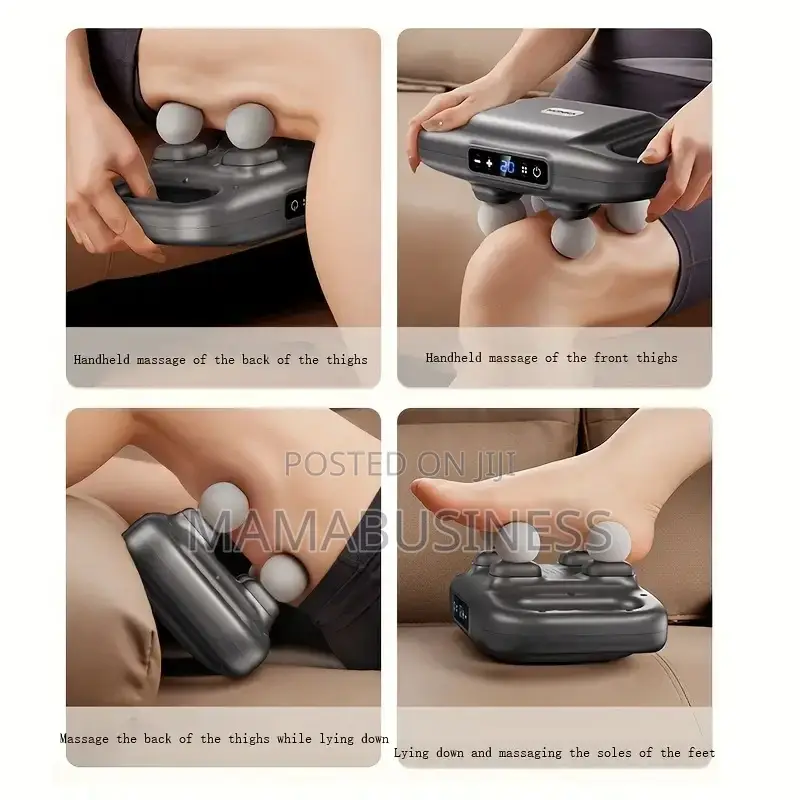 4-head Handheld Deep Tissue Massage Gun
