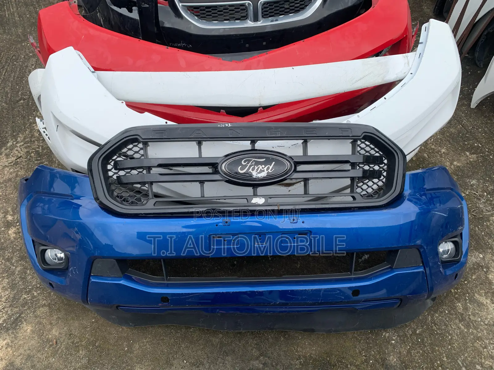 Complete Front Bumper for Ford Ranger 2020 Models