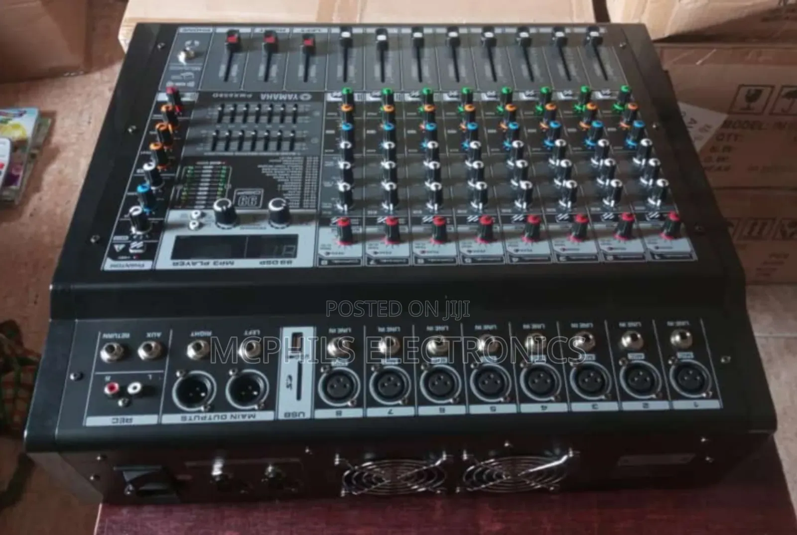 12 Channels Powered Audio Mixer Console.