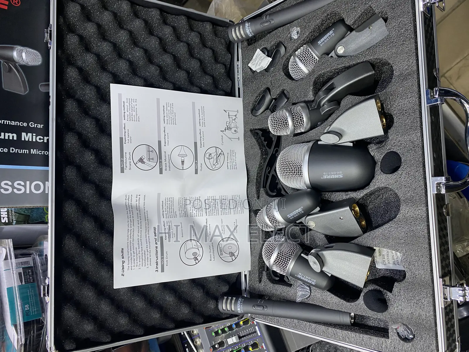 Shure 7set Professional Microphone