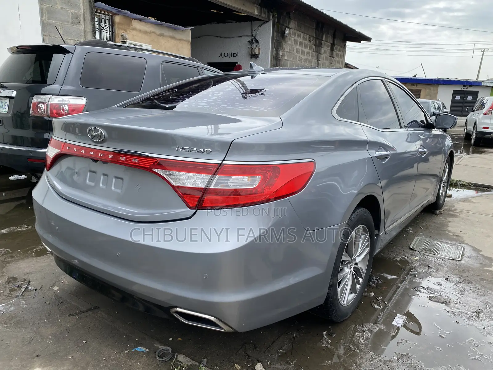 Hyundai Grandeur 2015 Gray