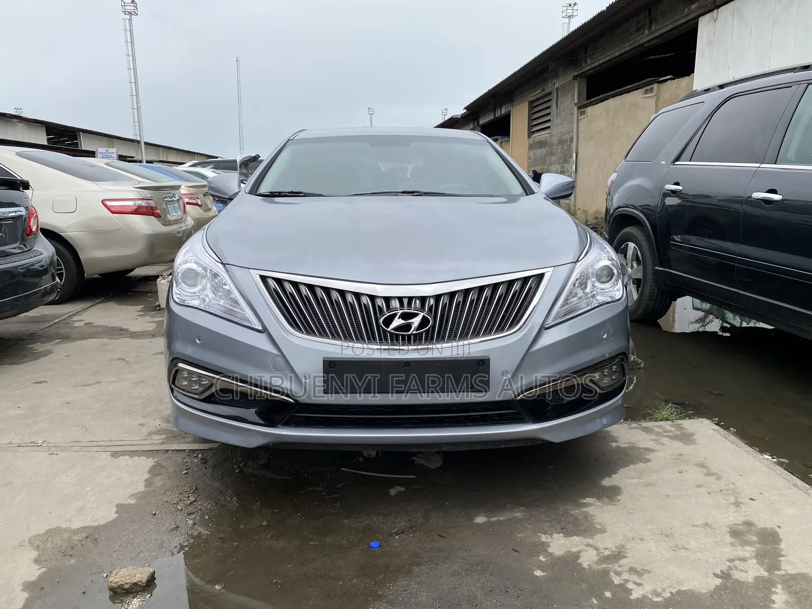 Hyundai Grandeur 2015 Gray