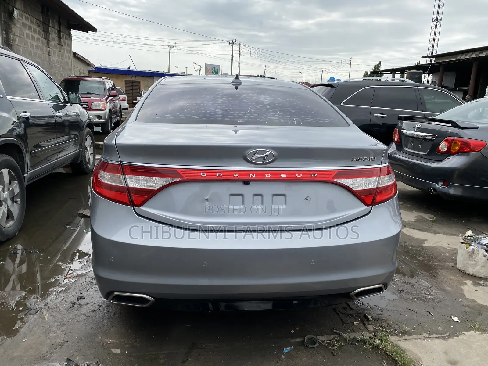 Hyundai Grandeur 2015 Gray