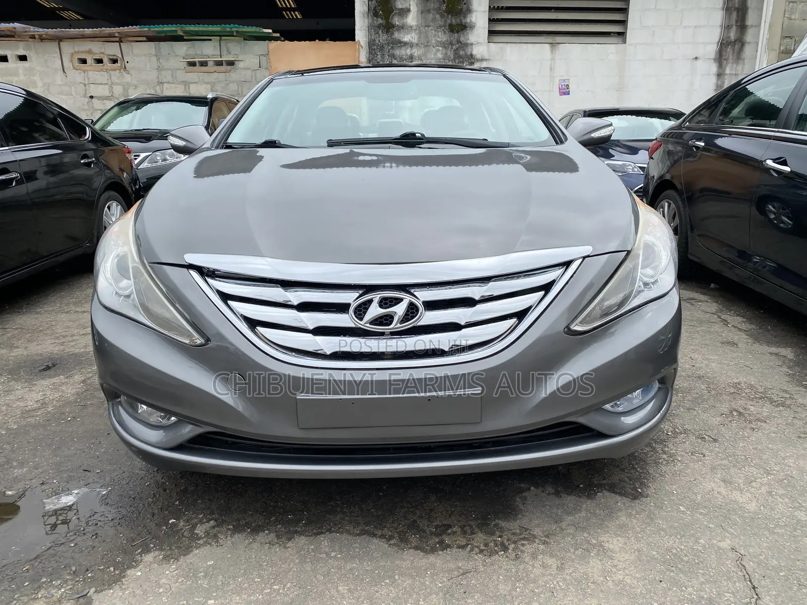 Hyundai Sonata 2012 Gray