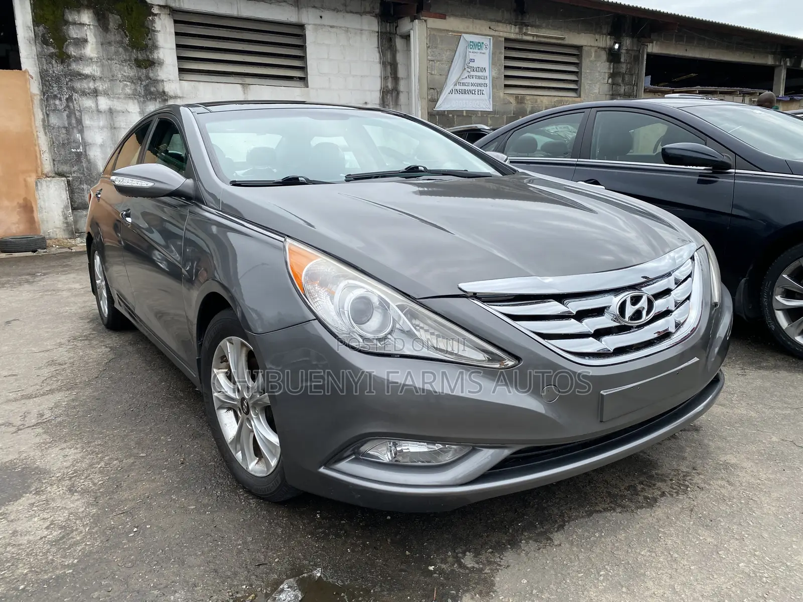 Hyundai Sonata 2012 Gray
