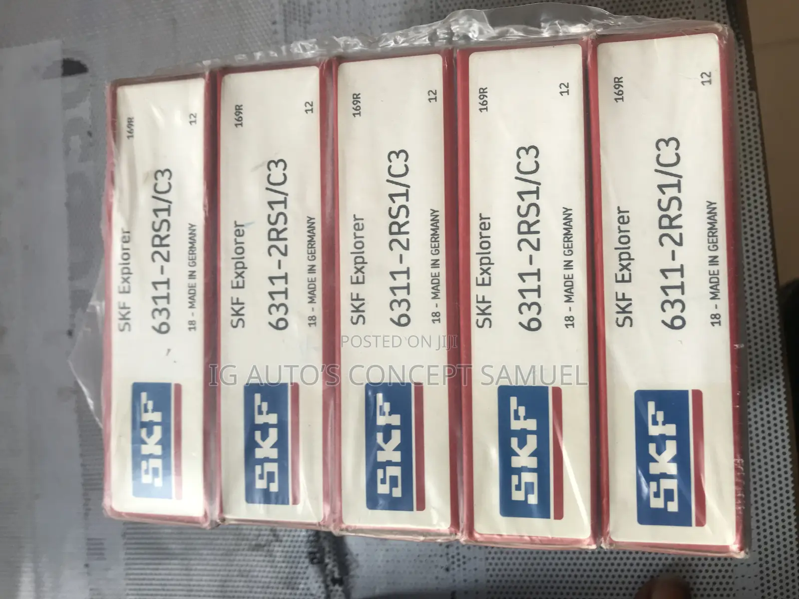 Original SKF Bearing 6311 2rs/C3