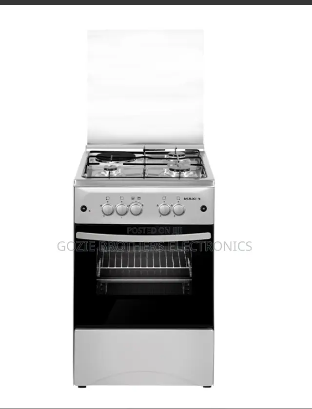 Maxi Standing Gas Cooker (3 Gas Burners 1 Electric Burner)