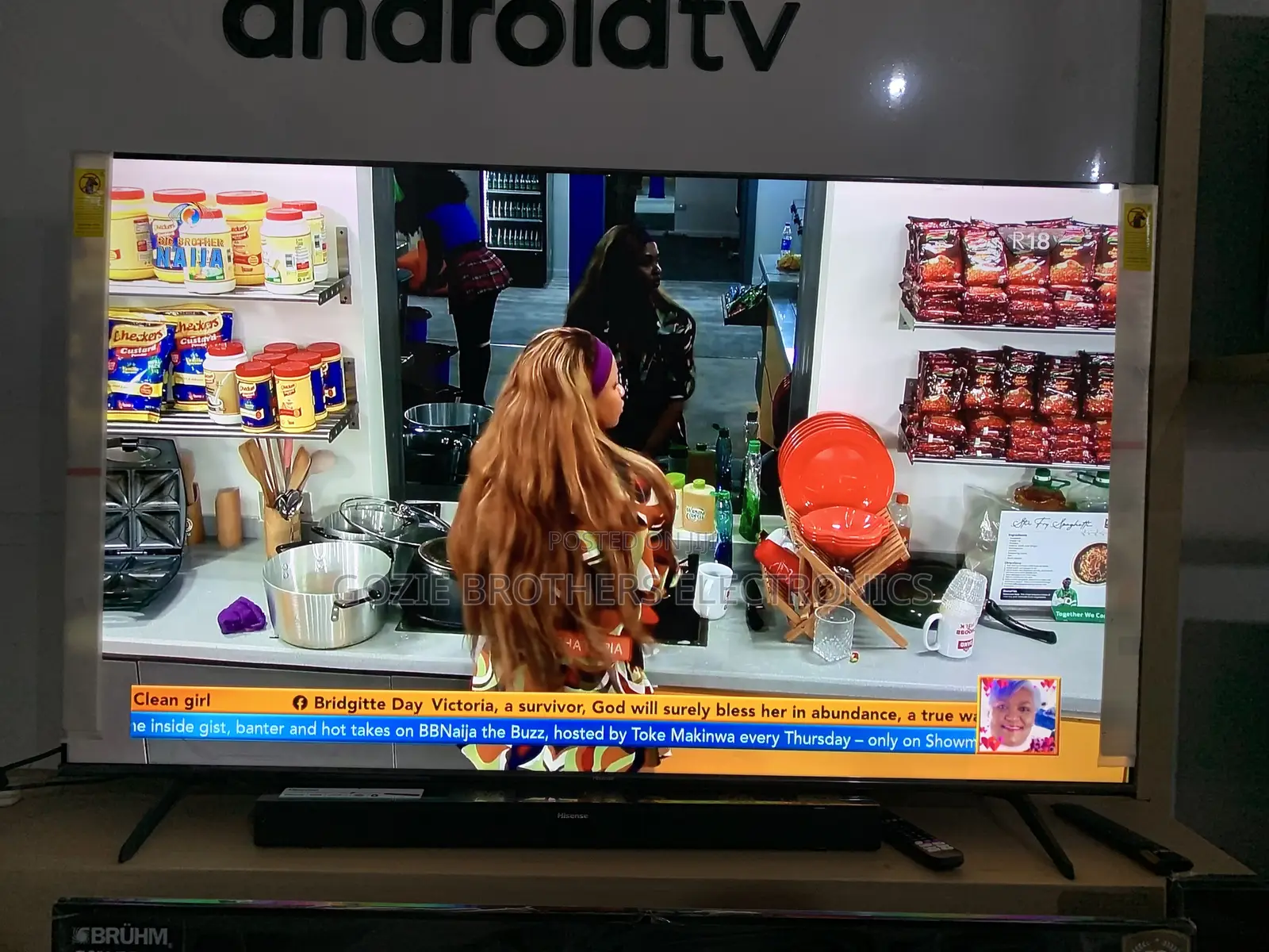 Hisense Smart Television With Bluetooth Connection