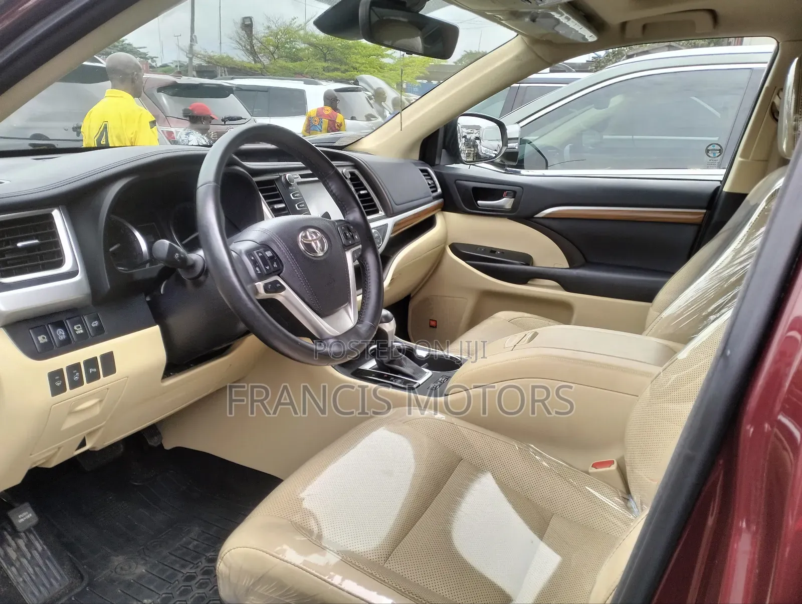Toyota Highlander 2017 Burgundy