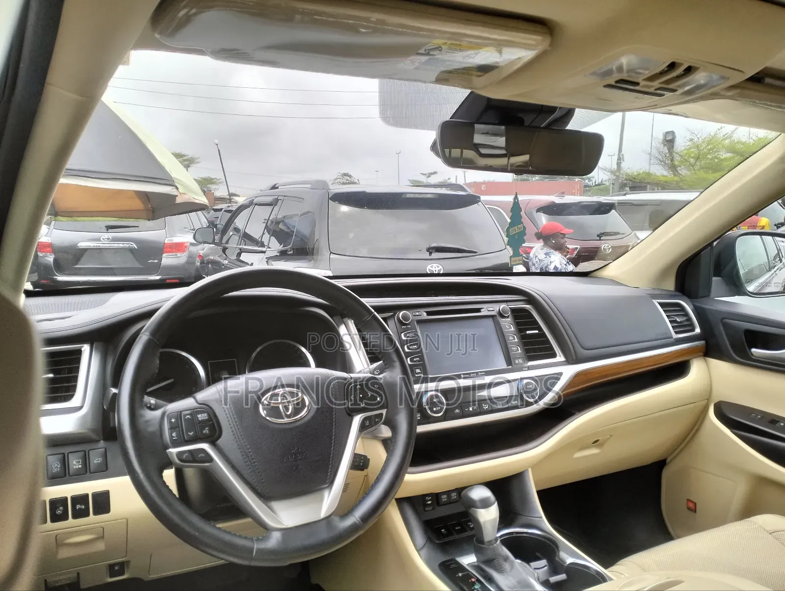 Toyota Highlander 2017 Burgundy