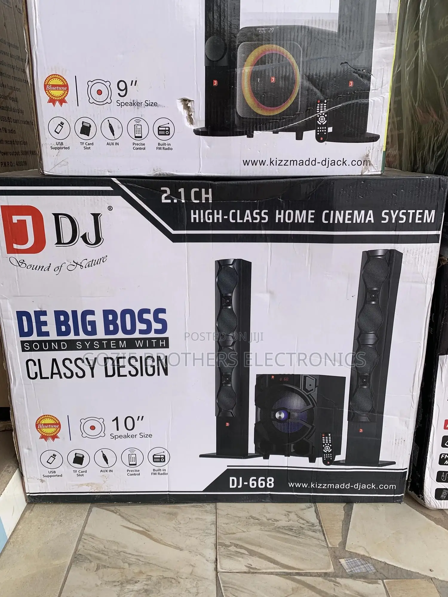 Djack Home Theater With Bluetooth Connection