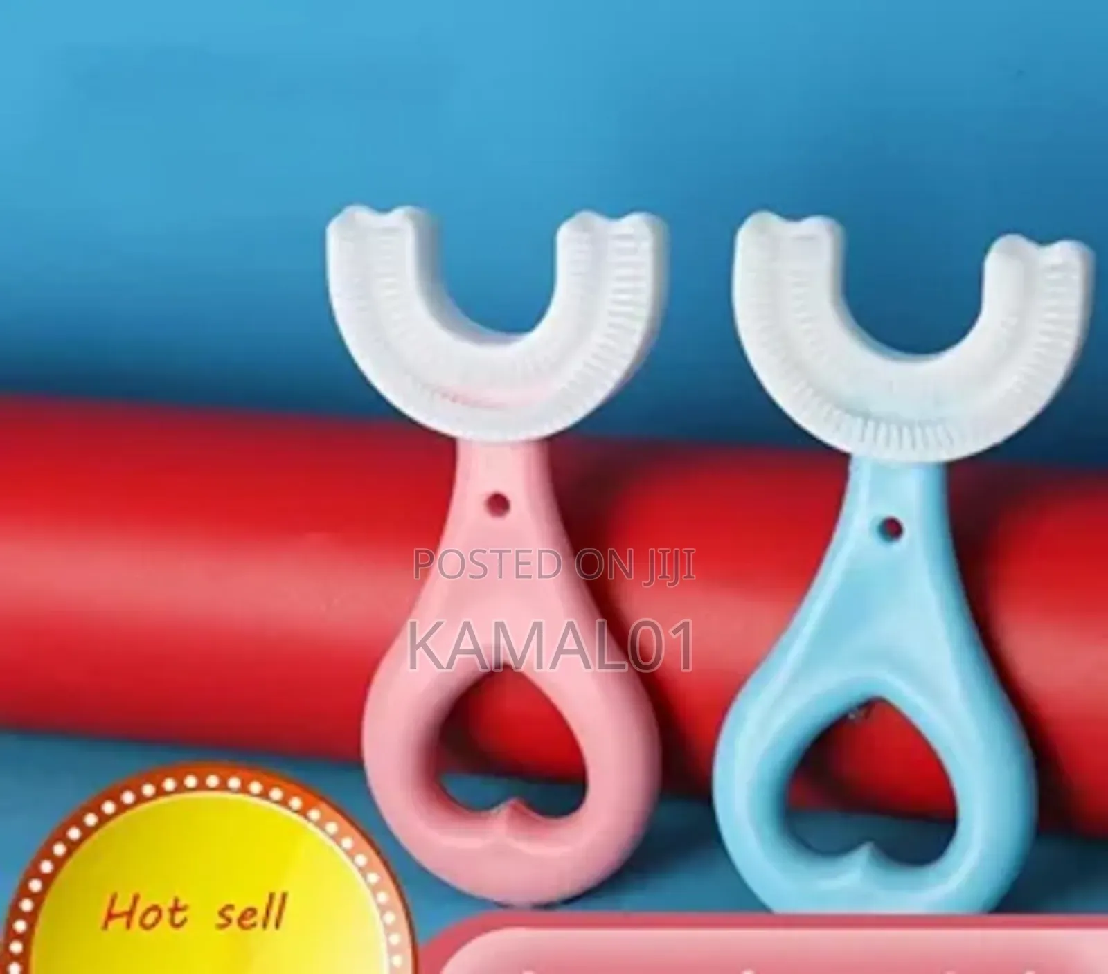 U Shaped Manual Toothbrush Brush for Kids.