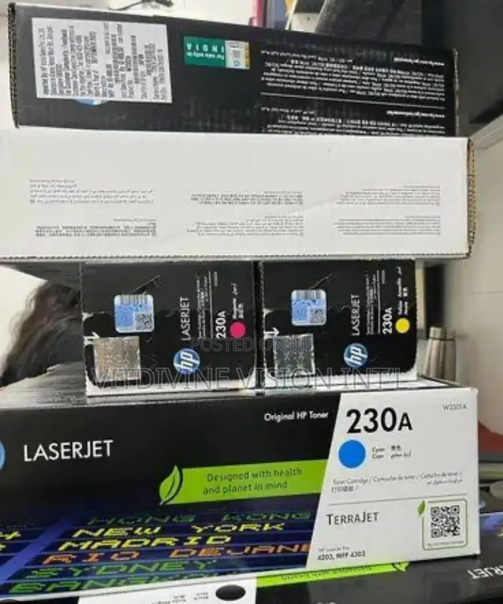 Hp 230a Magenta ,Cyan ,Yellow Laserjet Toner Cartridge