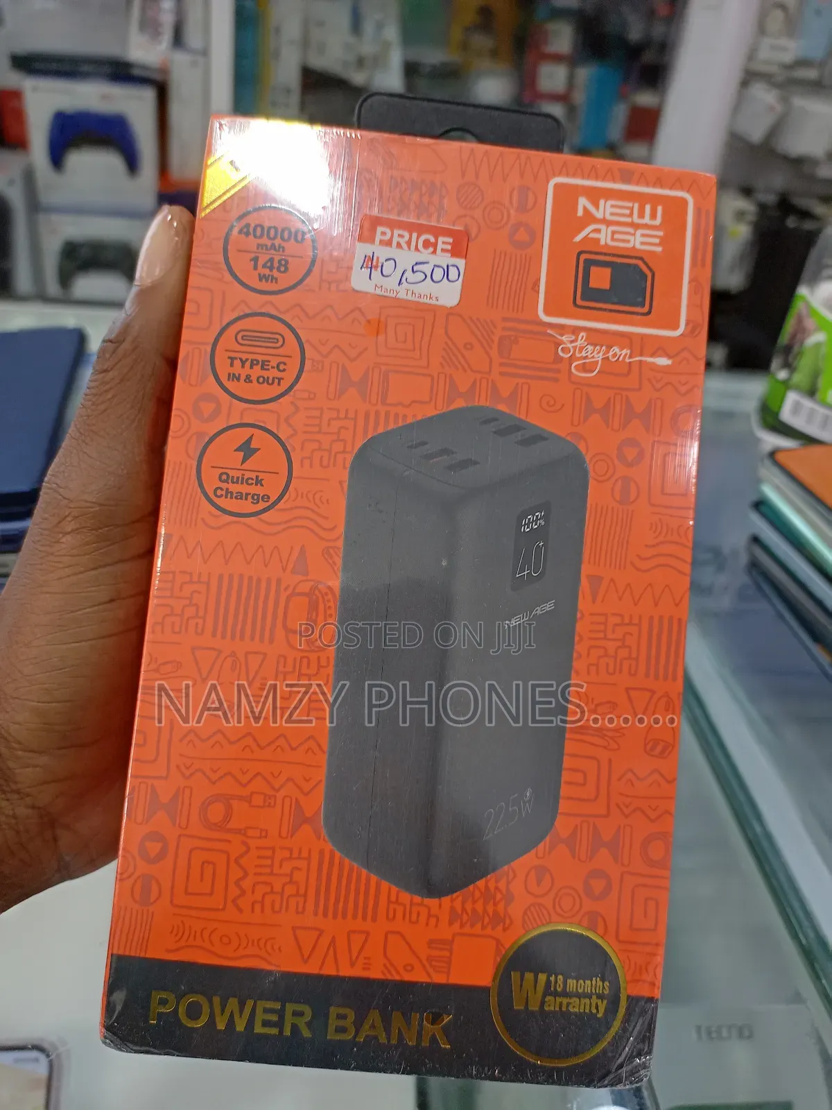 Original New Age 40,000mah Power Bank