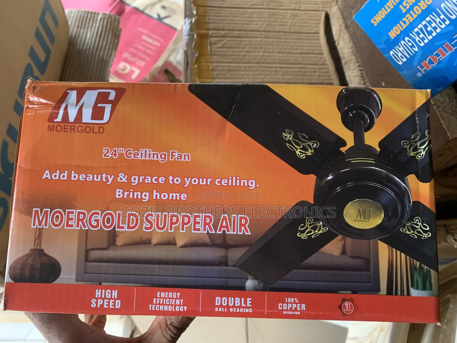 Moergold Short Blade Ceiling Fan