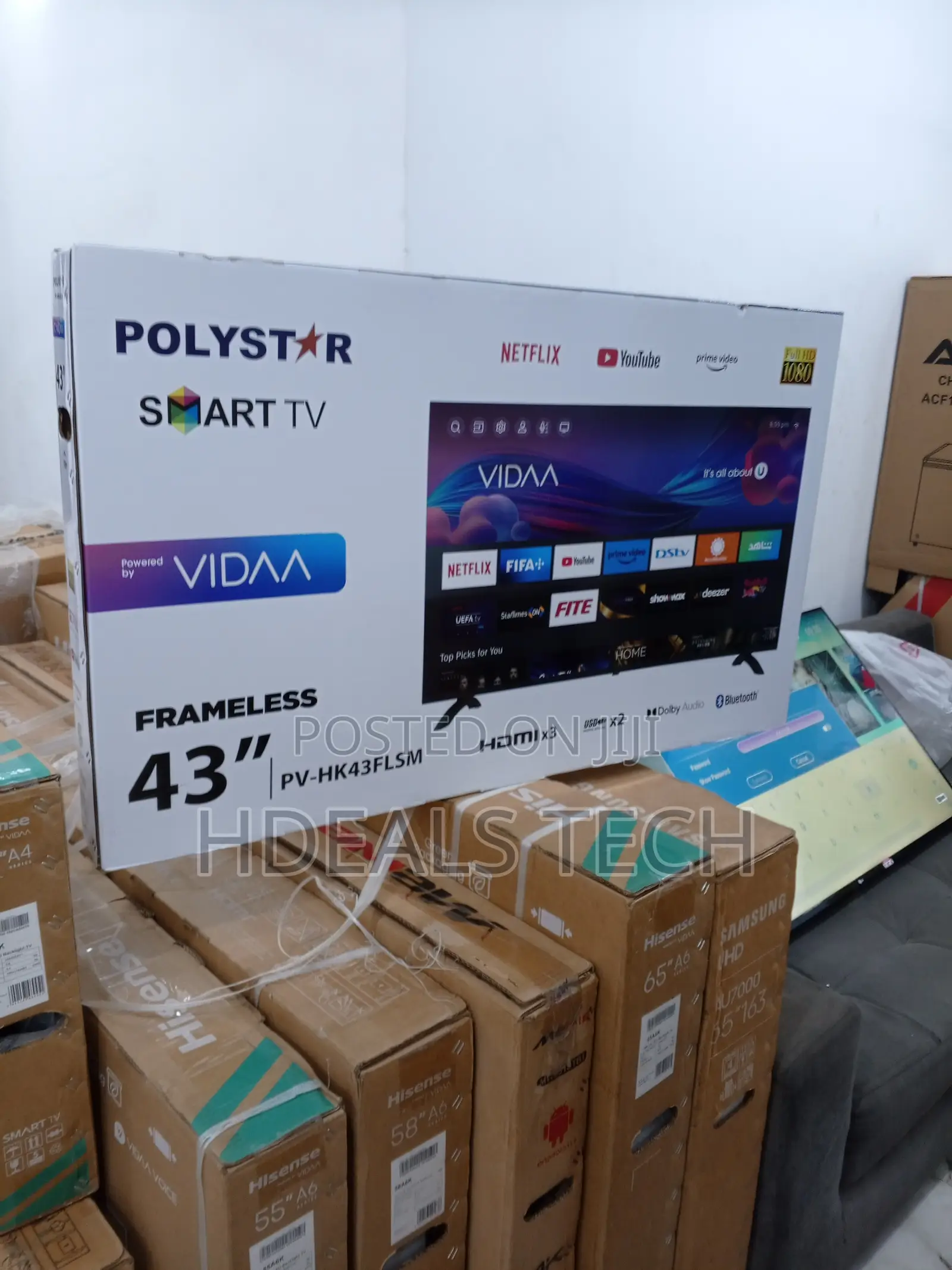 The Best Polystar 43inches Smart Television