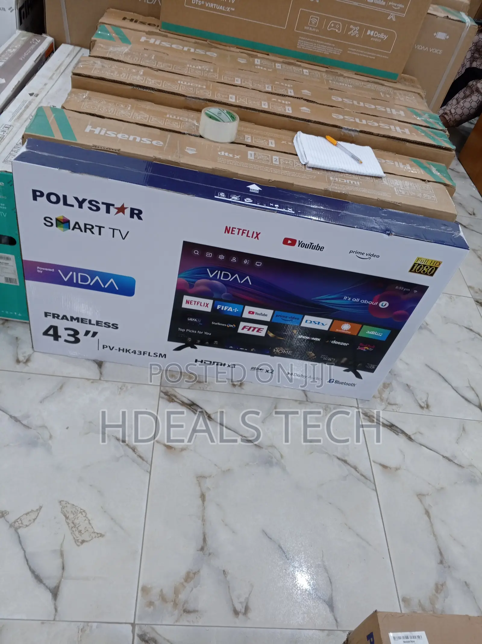 The Durable 43 Inches Smart TV - Polystar