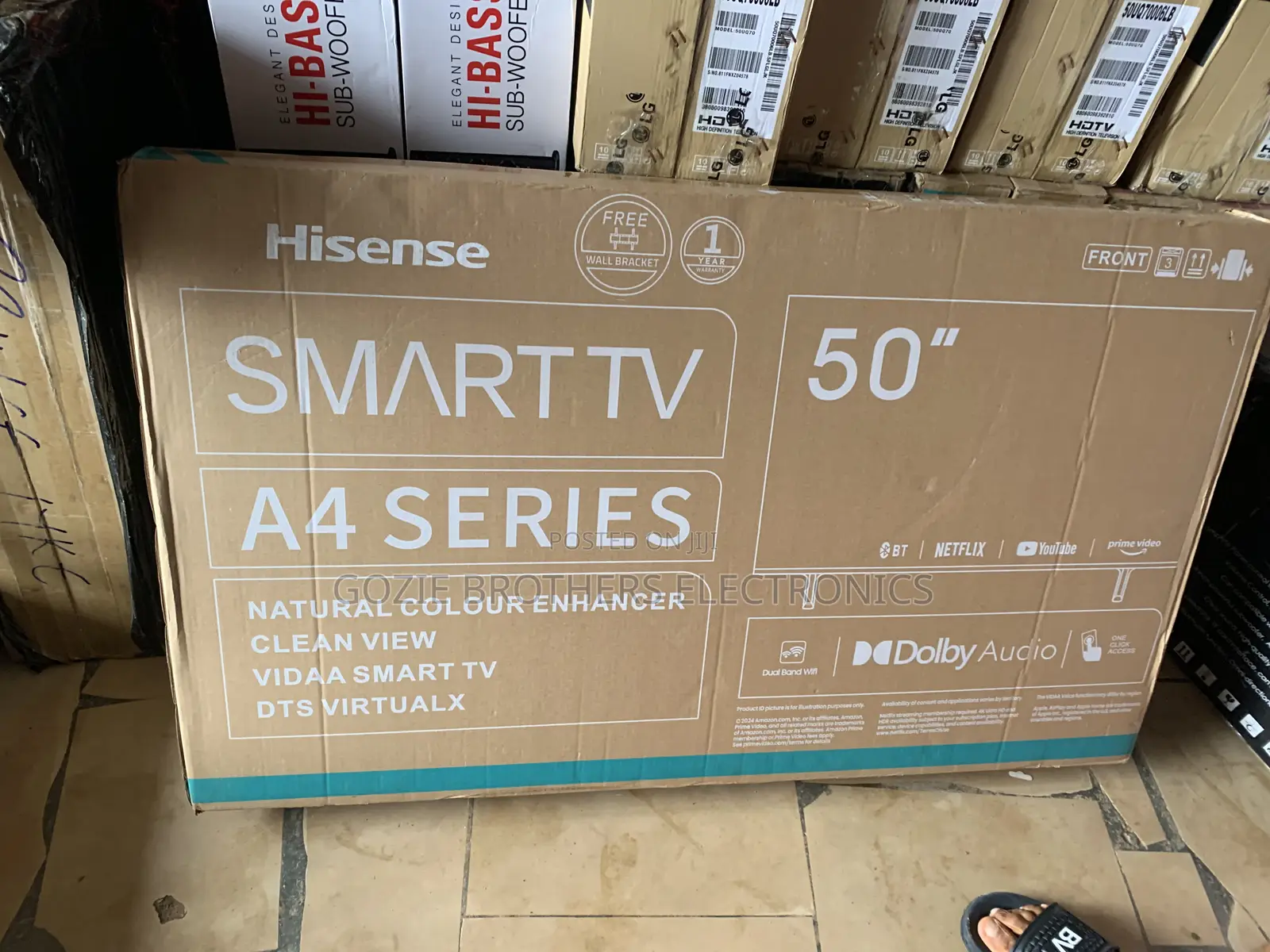 Hisense 50 Inches Led Smart Television A6 Series