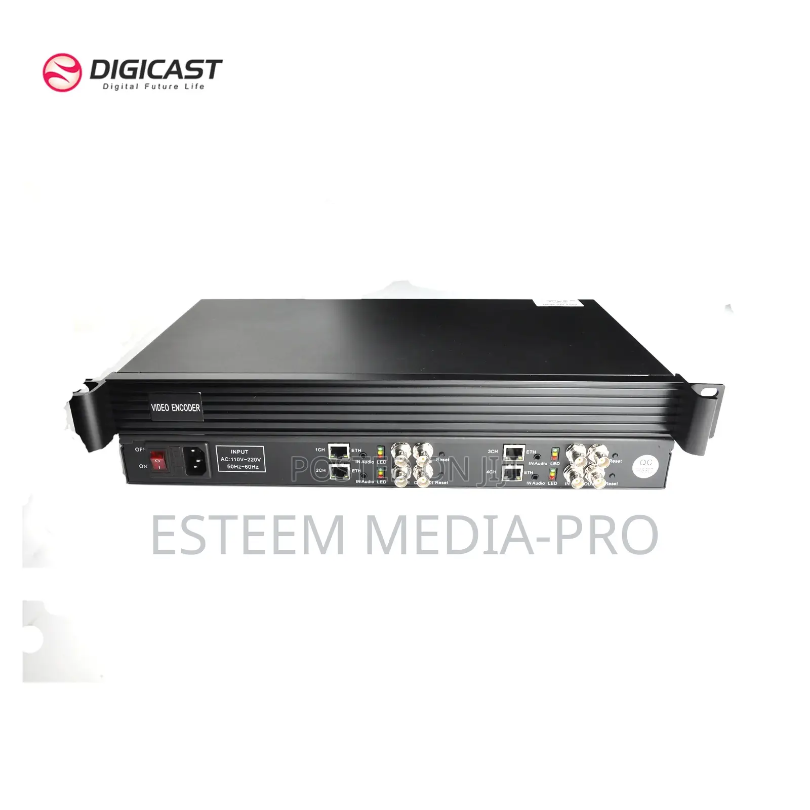 4 Channels SDI Encoder Independent Network Management Live S
