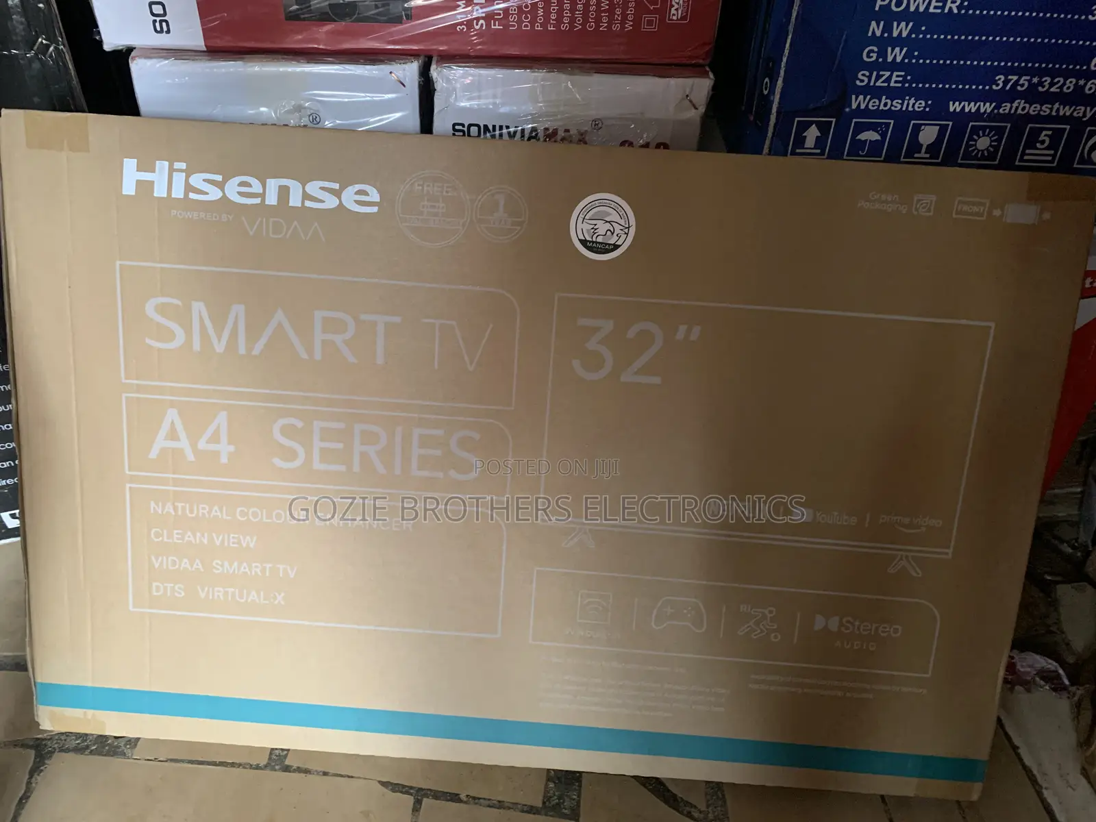 Hisense 32 Inches Smart Television With Bluetooth Connection