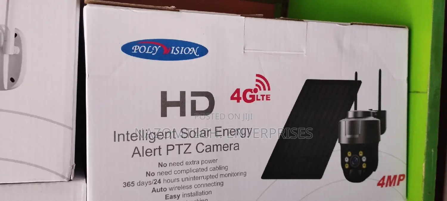 Dual Lens Solar PTZ Camera