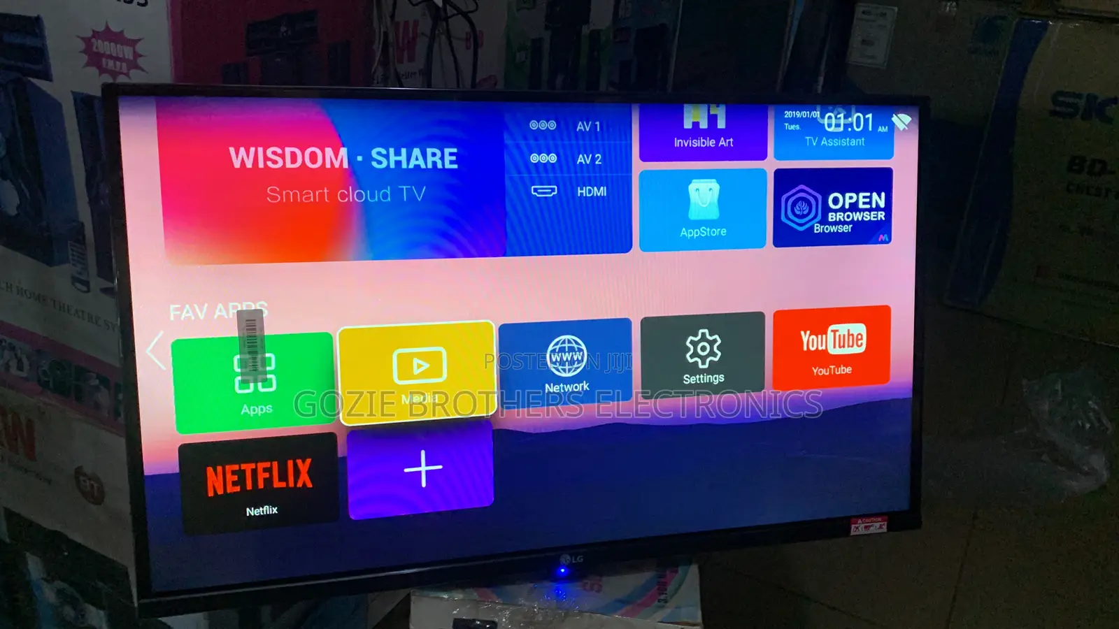 Lg 50 Inches Uhd Smart Television With Bluetooth Connection.