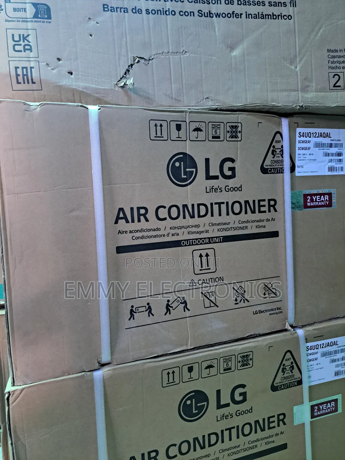Original Lg Duel Inverter Air Conditioner 1.5hp With Warrant
