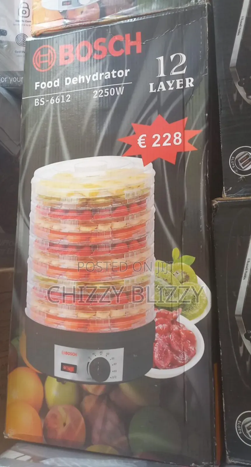 Bosch 12layer Food Dehydrator