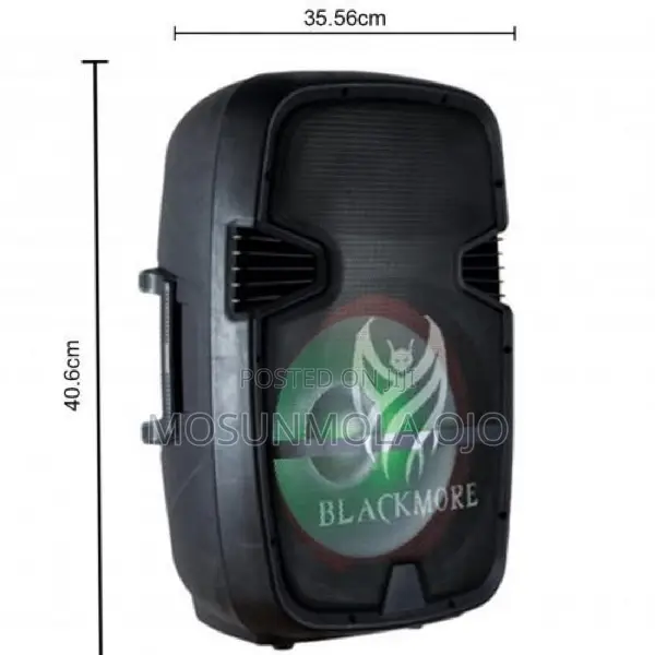 15 Inches Bluetooth Party Trolley Speaker With Tripod