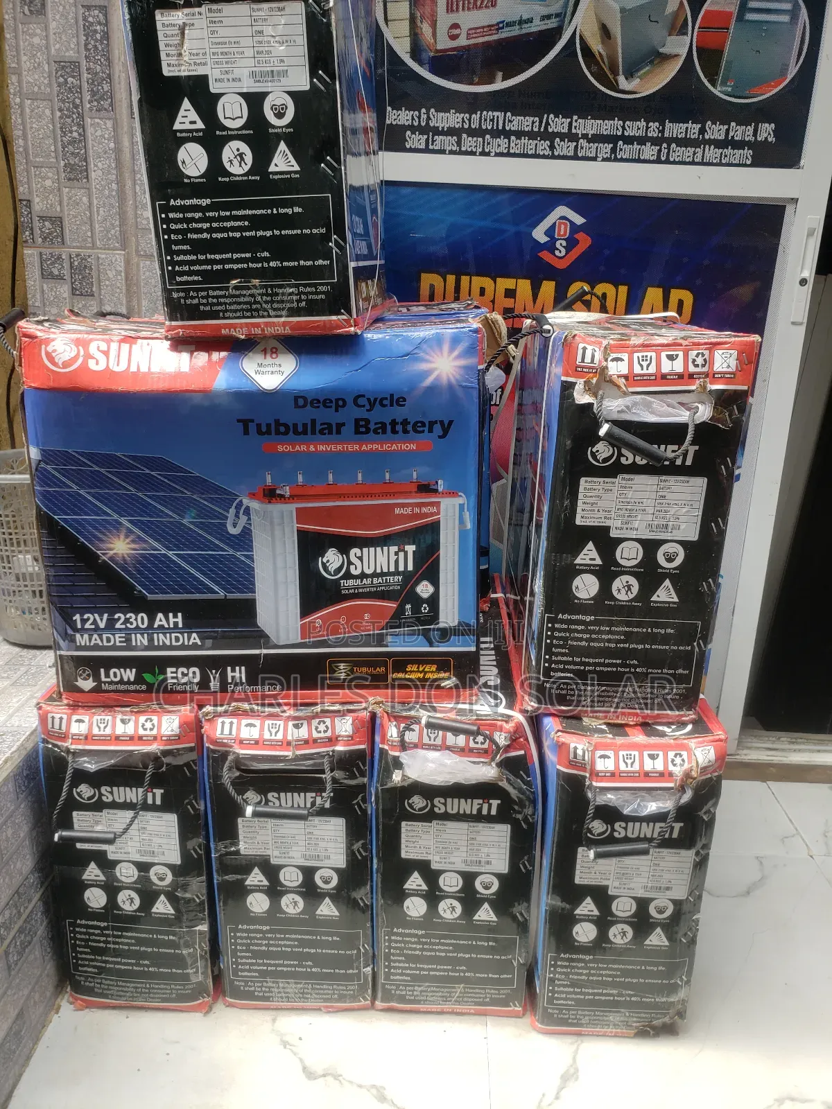 230ah Tubular Battery