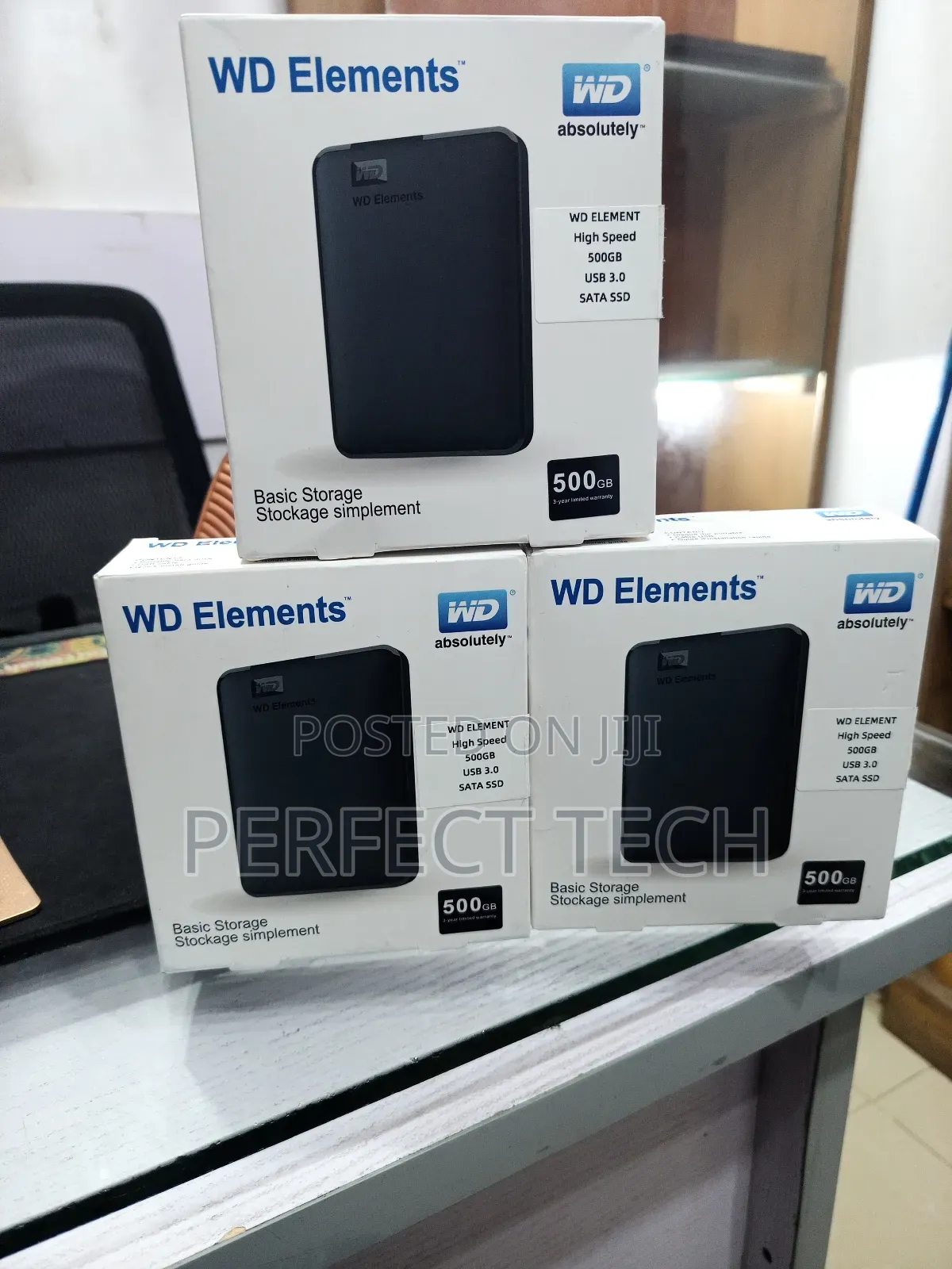 WD Element 500gb SSD Extenal Drive