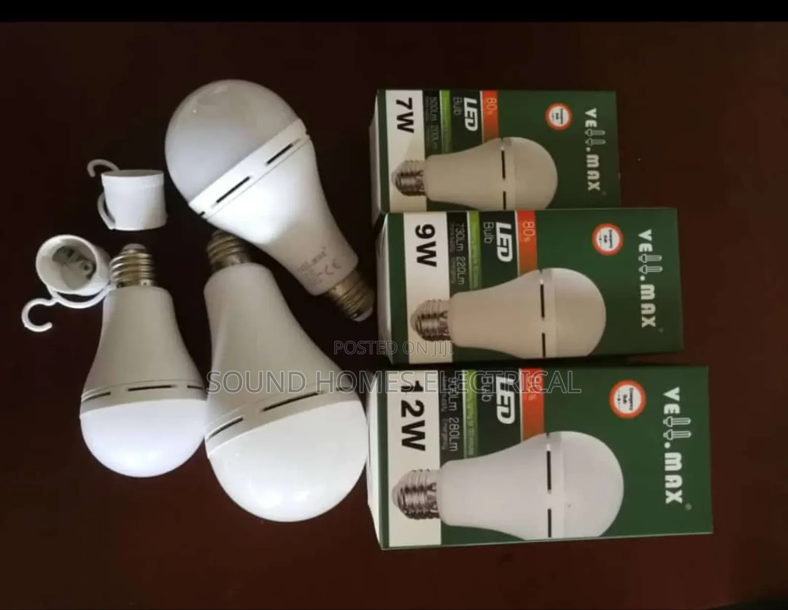 Vellmax Led Rechargeable Bulbs
