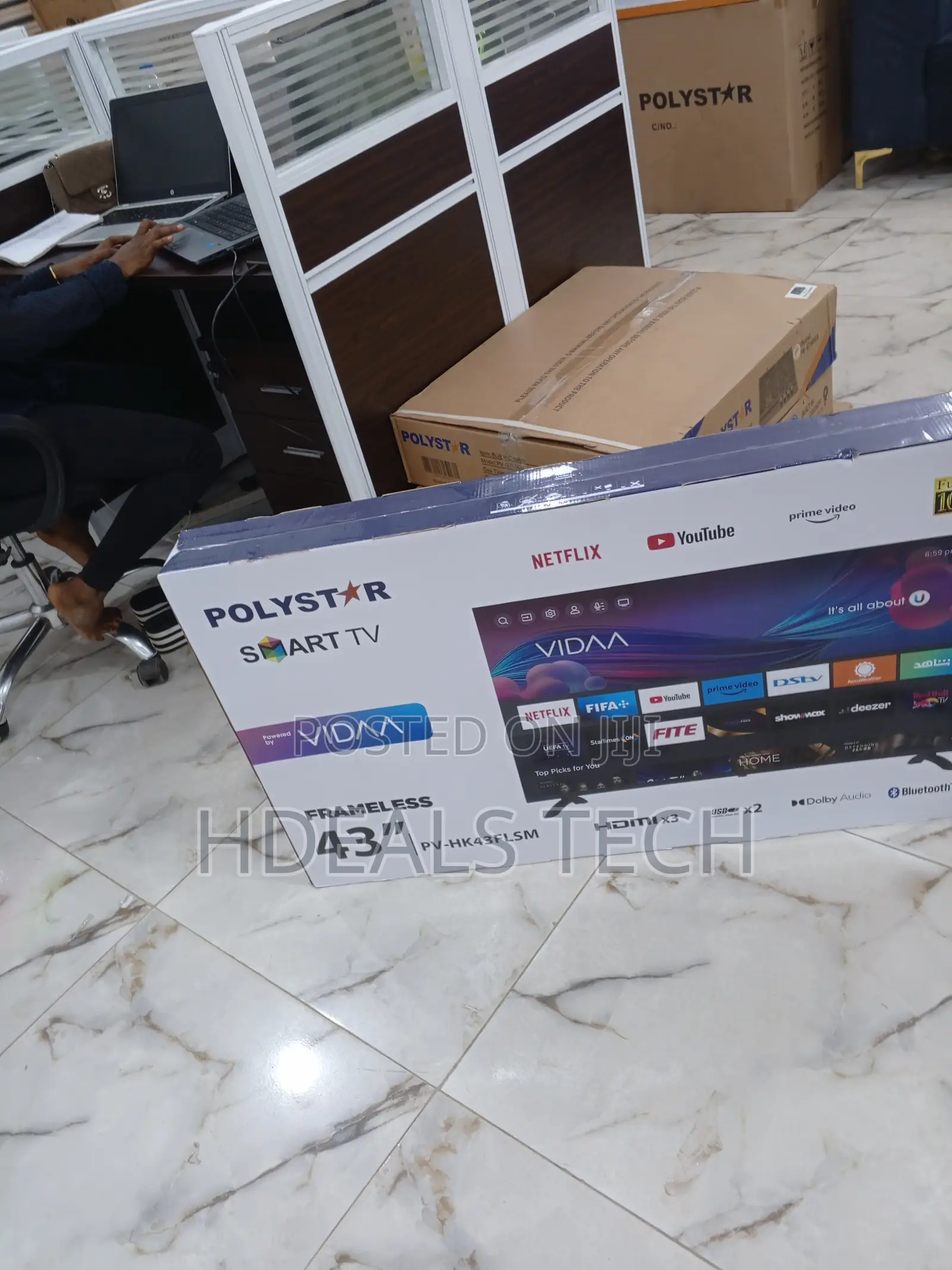 The Brand New Polystar 43 Inches Smart Television